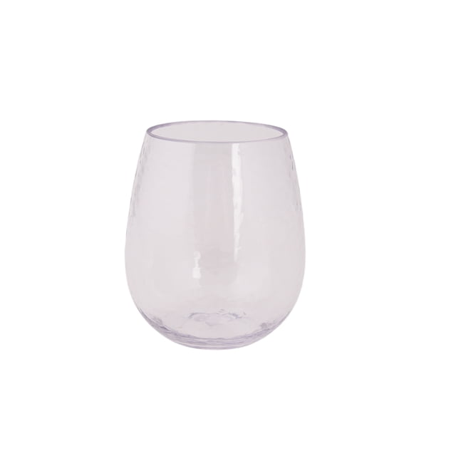 Hometrends Hammer Clear Acrylic Stemless Wine 498mL