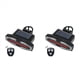 thumbnail image 1 of 2X Luz Trasera Solar para Bicicleta con Intermitentes de Advertencia, Recargable por USB, Control Remoto Inalámbrico., 1 of 5