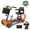 1 Orange, variant on Havlo 4-Wheel Mobility Scooter for Seniors & Adults, Dual 350W Motors, 10 MPH 3-Speed Control, 15-Mile Range, Dual Suspension, Foldable Electric Mobility Scooter, 330 lb Capacity,Orange