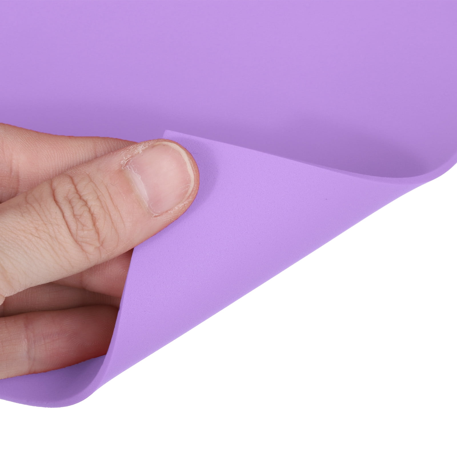 Uxcell EVA Foam Sheets Light Purple 35.4 Inch x 19.7 Inch 2mm Thick Crafts Foam EVA Sheets for Arts and Crafts 5Pcs