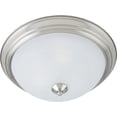 thumbnail image 2 of Maxim Lighting One Light Flush Mount, Satin Nickel Finish, 2 of 2