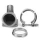 thumbnail image 3 of Turbo Codo De 90 Grados, Turbo Codo Acero Inoxidable Anticorrosión Acero Inoxidable Para T3/T4 Turbo ANGGREK Turbo Fitting, 3 of 8