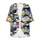thumbnail image 4 of Cárdigan de manga larga para mujer, blusa informal estampada con bolsillo, abrigo tipo cárdigan para mujer, 4 of 5