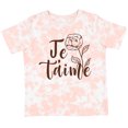 thumbnail image 3 of Inktastic Je T'aime Boys or Girls Toddler T-Shirt, 3 of 5