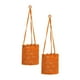 thumbnail image 1 of Heritage Lace MC-1080O-S 8 x 8 x 8 in. Mod Crochet Hanging Baskets&#44; Orange - Set of 2, 1 of 1