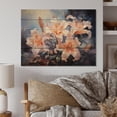 thumbnail image 2 of Designart "Lilies love expression I" Floral Print on Natural Pine Wood, 2 of 5