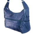 thumbnail image 5 of Women's Leather Medium Cross Body Purse Shoulder Ladies Handbag with Many Pockets, 5 of 6