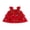 Red, variant on RUINIXCW Toddler Baby Girl Christmas Tree Dress Outfit Kids Girl Flying Sleeve Poms Decor Shinny Star Tutu Tulle Dress Little Girls Summer Fall Cake Smash Party Dress