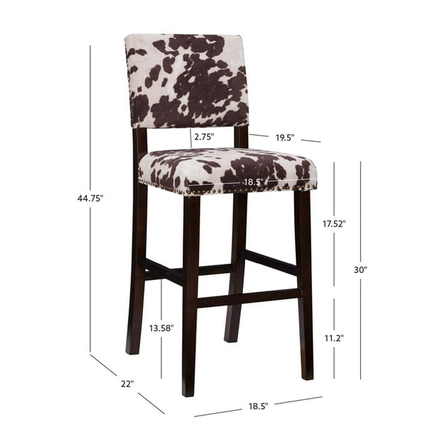 Cowhide bar stool covers cheap