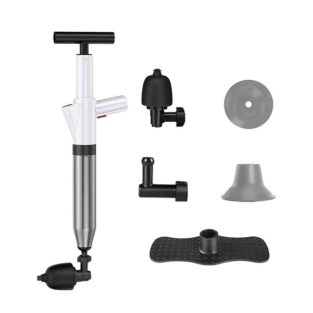 ZZwxWA Holiday Gift Finder Toilet Plunger, Unclogger, Bathroom Powerful Plunger, High Pressure Cleaner Suitable For Kitchen, Bathroom, Clogged Pipe Unclogger