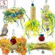thumbnail image 1 of 5Pcs Bird Parrot Shredding Toys Chewing Foraging Hanging Cage Paper Strings Wire Drawing Ball Toys Relieve Boredom, 1 of 5