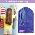 thumbnail image 3 of D-GROEE Garment Bags For Hanging Clothes,Clear Dance Garment Bags For Dancers,Dance Costume Bag,Dance Competition Bag For Girls,Garment Bags For Travel Storage.Garment Bag For Kids, 3 of 7