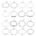 thumbnail image 2 of Dalazy Bracelet Inaltérable Durable Confortable Chaînes Cheville Chic Exquis pour Décoration de Robe Pieds Type 7, 2 of 4