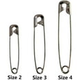 thumbnail image 4 of 60pcs Large Safety Pins - Durable Rust-resistant Nickel Plated Steel Pins, 4 of 5