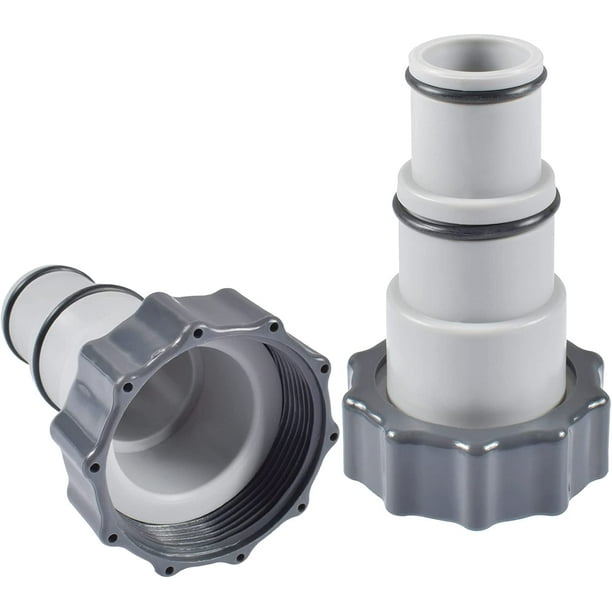 Pool Hose Adapter A,2 Pieces Intex Swimming Pool Adapter A,Replacement