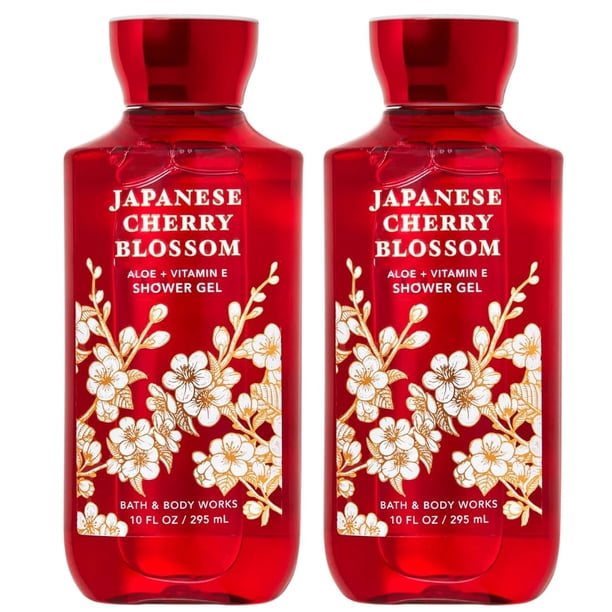 Gel de ducha Bath & Body Works, flor de cerezo japonés, 300 ml