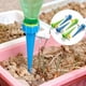 thumbnail image 5 of Dispensador de agua para plantas, 12 piezas, sistema de riego de macetas, válvula reguladora, válvula reguladora de riego por goteo, dispositivo de autorriego, juego de riego ajustable, bebedero auto, 5 of 5
