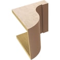 thumbnail image 6 of 11"W x 11"D x 11"H Wide Del Monte Rough Cedar Woodgrain TimberThane Corbel, Primed Tan, 6 of 6