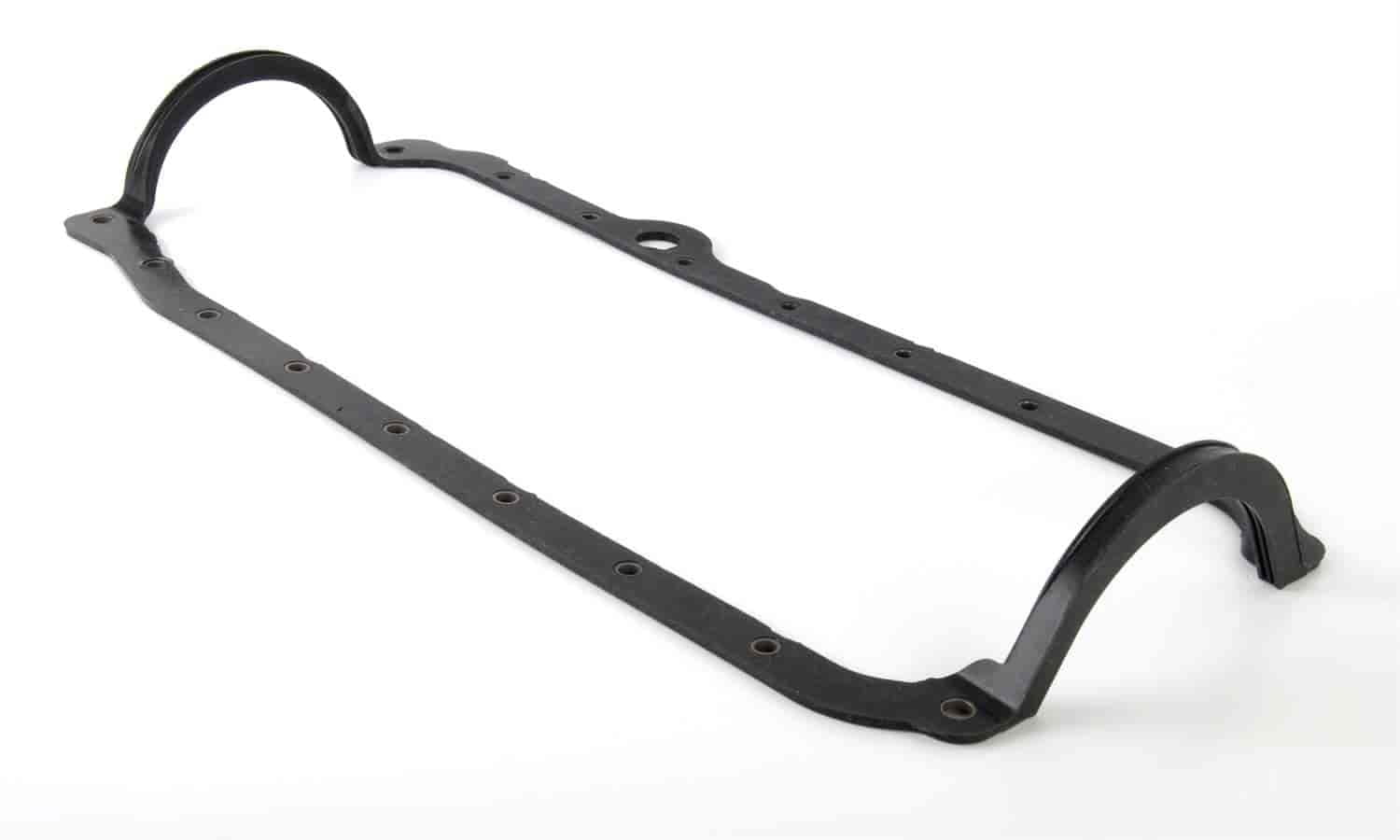 JEGS 210096 OnePiece Oil Pan Gasket 19861999 Small Block Chevy RH