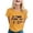 Yellow, variant on Yuhangmm Womens T Shirts, Womens Sarcastic T Shirts With Funny Sayings Novelty Graphic Tees For Women Summer Tops for Women Short Sleeve Grey L