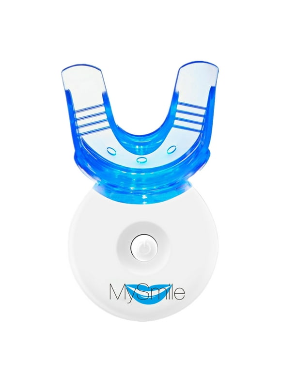 MySmile 5-LED Teeth Whitening Light with Teeth Whitening Tray, Smart Timmer 10 Minutes