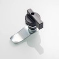 thumbnail image 3 of nipocaio Thumb Cam Lock Swing Knob Turn Latch T Handle Thumb Cam Lock for Machine Cabinet Drawer Box Lock, Black, 3 of 5