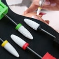 thumbnail image 7 of UDIYO 2.35mm Grinder Drill Sharp Wear-Resistant Quick Remove Solid Reusable Polished Nail Surface Anti-Scratch Polishing Removing Cuticle Nail Drill Bit for Salon, 7 of 7