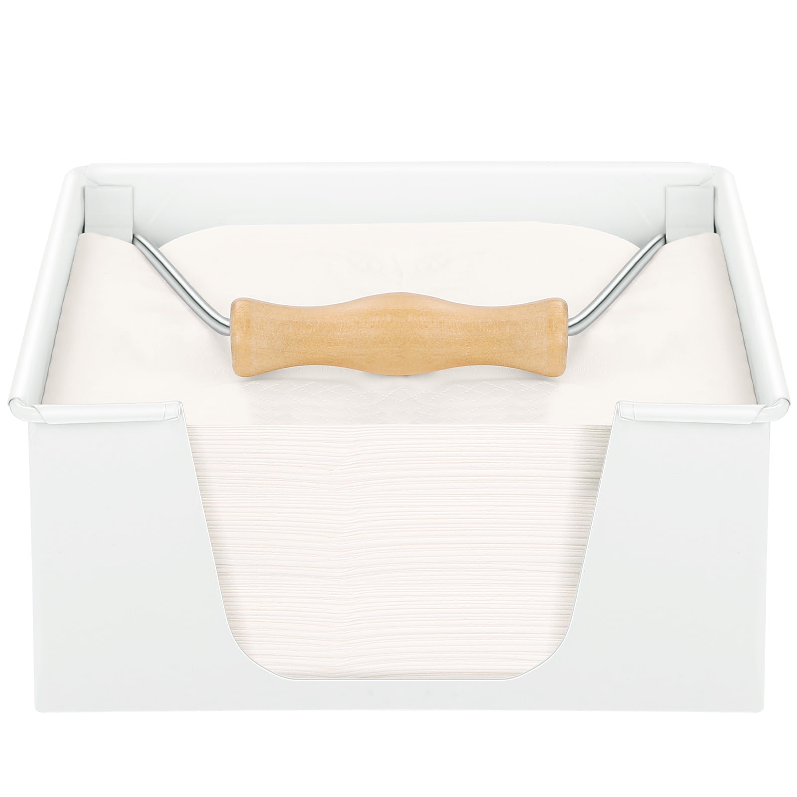 Frcolor Cabilock Countertop Tissue Holder Napkin Dispenser Iron Napkin