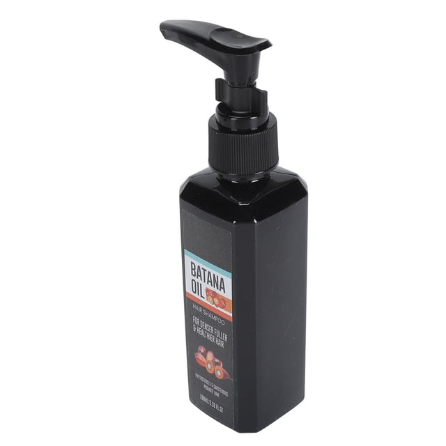 Batana Oil Hair Shampoo, Champú Para El Cuidado Del Cuero Cabelludo 100 Ml Hidratación Fortalecedora Para Cabello Seco