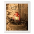 thumbnail image 1 of Gango Home Decor Country-Rustic Light the World by Anthony Smith (Ready to Hang); One 12x16in White Framed Print, 1 of 3