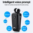 thumbnail image 2 of Seitruly Auriculares compatibles con Bluetooth 5.1 Llamada Cancelación de ruido Auriculares ligeros Auriculares Estéreo Recordatorio Clip Cables de audio/vídeo Oro, 2 of 6