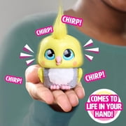 furReal Handfuls Chirps the Cockatoo, 3.5 inch Interactive Cockatto toy, Boys and Girls Ages 4 up