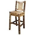 thumbnail image 5 of Glacier Country Collection Counter Height Barstool w/ Back, 5 of 7
