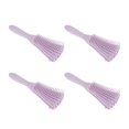 thumbnail image 1 of 4Pcs Detangling Brush Fine Teeth 8 Row Smoothing Hair Brush for All Hair Types Home Travel Supplies, 1 of 4
