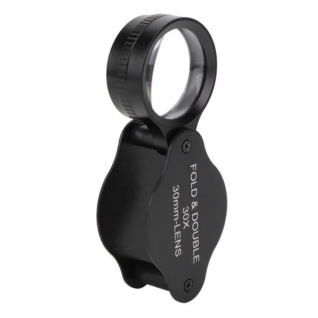 30X Magnifying Glass HD Magnifying Lens Small Magnifying Glass for Elderly for Porcelain Identification for Jewelry Antique ANGGREK Otros