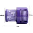 thumbnail image 4 of (4 Packs)filter For Dyson V10 Sv12,filters For Dyson Cyclone V10 Sv12 Series V10 Absolute/animal/total Clean/motorhead Vacuum Cleaners, Replacement Fi, 4 of 5