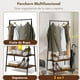 thumbnail image 5 of Perchero con Estantes FurnitureR Marrón Rústico, 5 of 7