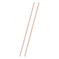 thumbnail image 1 of Uxcell 2-Pack Barra Redonda de Cobre 4mm x 300mm T2 Stock de Cobre, 1 of 7