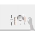 thumbnail image 4 of 3 pc Silver Chrome Girls Vanity Set Comb Brush Mirror., 4 of 4