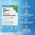 thumbnail image 4 of The Humble Co Advanced Teeth Whitening Strips, Non-Peroxide, Enamel-Safe, Vegan Formula, 14 Treatments, 28 Strips, 4 of 7