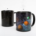 thumbnail image 2 of Heat Changing Mug Color Changing Cup Galaxy Magic Coffee Mug Disappearing Heat Sensitive Porcelain Tea Cup 12 Ounce, 2 of 4