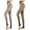 grey+coffee, variant on LNGOOR 2PC Fleece Lined Tights for Women  High Waist Fake Translucent Tights Winter Warm Sheertex Tights Thick Pantyhose Elastic Stretchy Leggings on Clearance