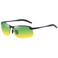 thumbnail image 3 of Gafas de sol polarizadas con patas de primavera, gafas de sol de visión nocturna para hombre, gafas de sol de doble uso para ciclismo al aire libre, gafas de sol que cambian de color día y noche, 3 of 5