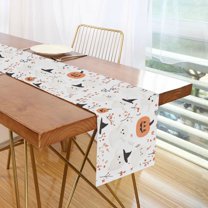 Yayeee Table Runner 70 inches Long Home Kitchen Dinning Party Decoration, Ghost Design