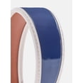 thumbnail image 4 of No Boundaries Patent Headband, Women's, Blue/Ivory, 4 of 4