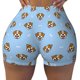 thumbnail image 2 of Fotbe Terrier Shorts Sin Costuras – Shorts Deportivos de Cintura Alta para Mujer, Elásticos para Gimnasio, Yoga, Running o Ciclismo-Small, 2 of 8