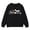 Black, variant on XINXIAOO Kids Boys Girls Halloween Sweatshirt Ghost Pumpkin Graphic Pullover Long Sleeve Tops Cute Cartoon Printed Kids Outfit Tops 7-8 Years