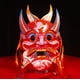 thumbnail image 1 of Máscara de diablo china: máscara de demonio japonesa de plástico de cara completa, máscara de monstruo, accesorios de cosplay de cultura tradicional para disfraz de fiesta de máscaras de Halloween., 1 of 4