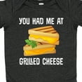 thumbnail image 4 of Inktastic You Had Me at Grilled Cheese Sandwich Boys or Girls Baby Bodysuit, 4 of 5