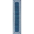 thumbnail image 6 of JONATHAN Y MODERN PERSIAN 2 x 8 Runner Rug, Acanthus French Border - Navy/Blue, MDP504C-28, 6 of 9